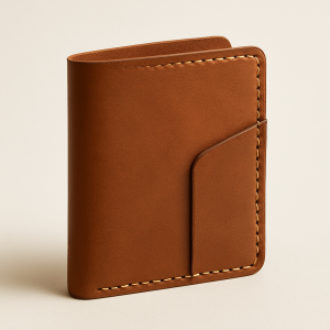 Hand-Stitched Leather Wallet